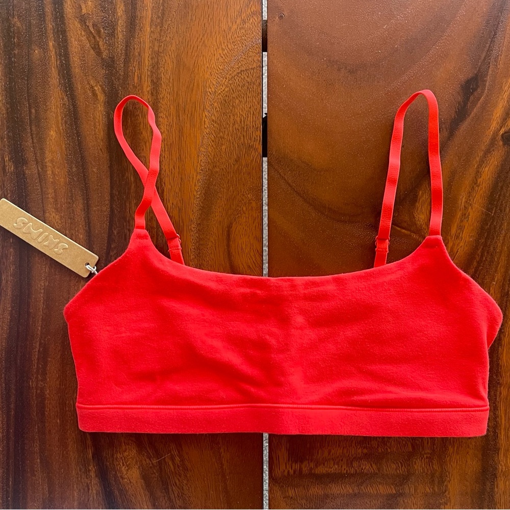 NEW Skims Limited Edition Scoop Bralette in Ruby Women’s S